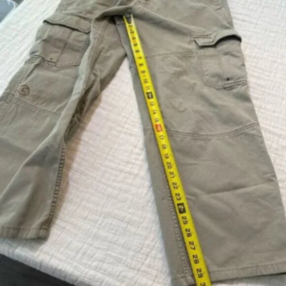 VTG Levi’s Silver Tab Pants Mens 36x32 Khaki Baggy Wide Leg Cargo Skater Y2K - Picture 10 of 11